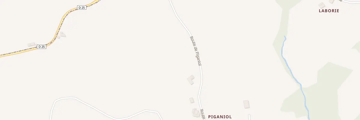 Plan du 5200 Le Puech à Saint-Santin