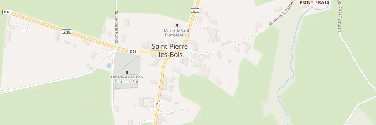 Plan du 9641 Le Bourg à Beddes