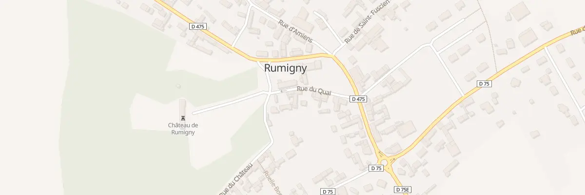 Plan du 6 Rue du Quai à Rumigny