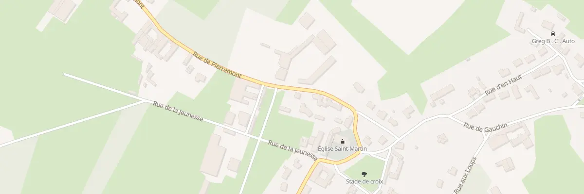 Plan du 167 Rue de Pierremont à Croix-en-Ternois