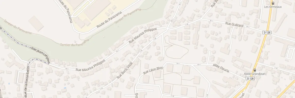Plan du 43T Rue Boris Vildé à Fontenay-aux-Roses