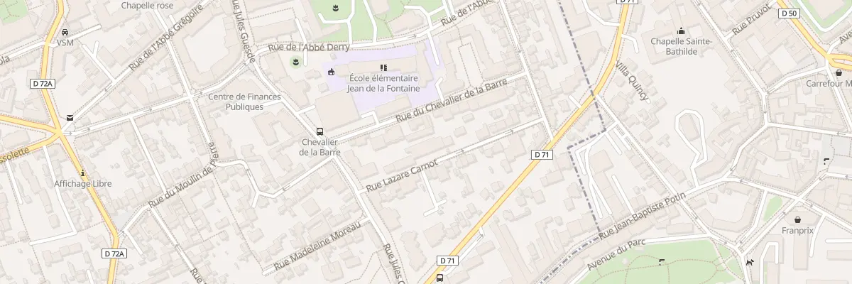 Plan du 7 Rue Lazare Carnot à Issy-les-Moulineaux
