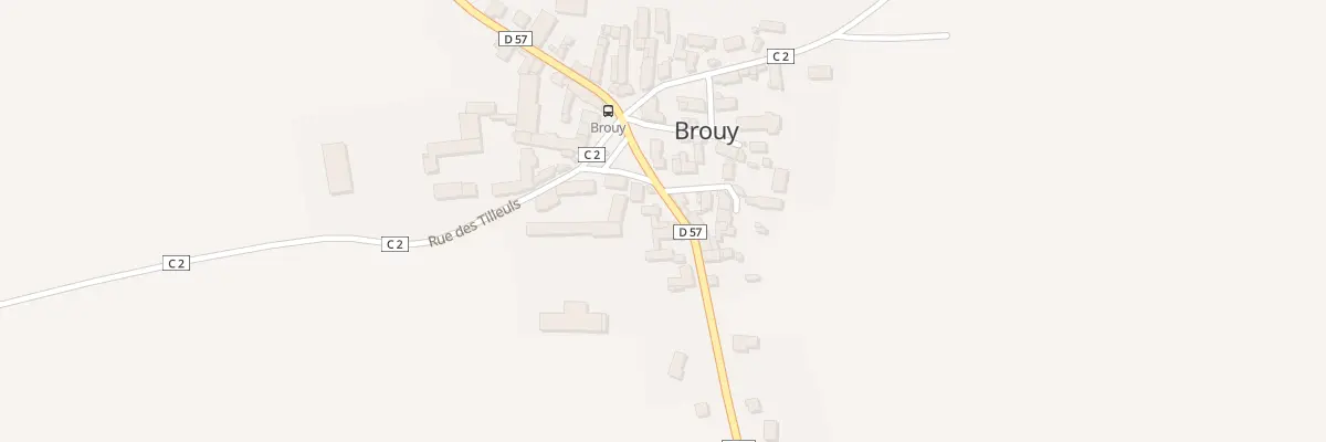 Plan du 4 Rue du Gatinais à Brouy