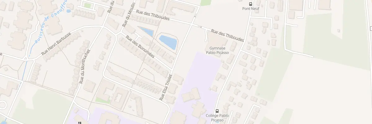 Plan du 19 Rue Elsa Triolet à Saulx-les-Chartreux