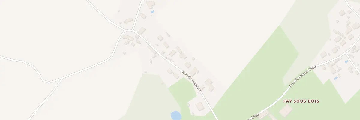 Plan du 224 Rue de Velenne à Saint-Félix