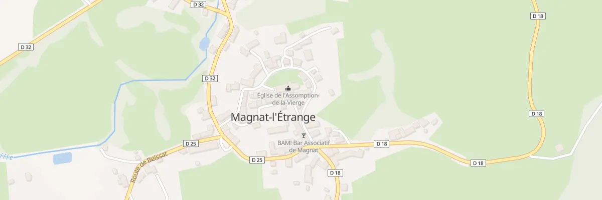Plan du 51 Che de la Ceinture à Magnat-l’Étrange