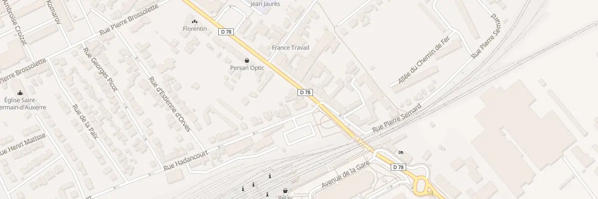 Plan du 35 Av Gaston Vermeire à Persan