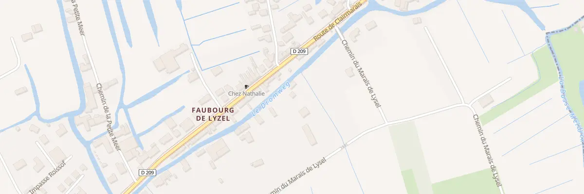 Plan du 43B Rte de Clairmarais à Saint-Omer