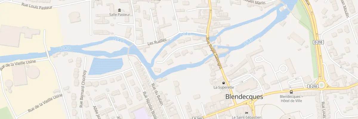 Plan du 17 Rue Roger Salengro Impasse A à Blendecques