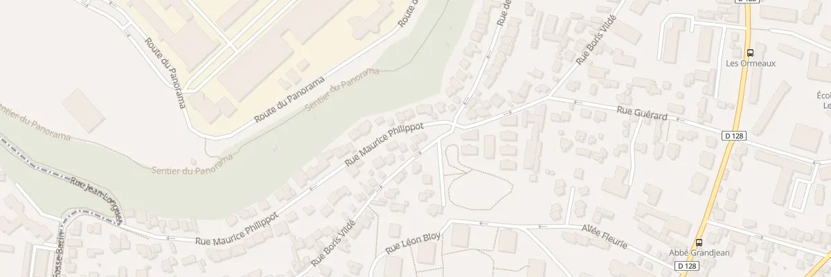Plan du 56 Rue Boris Vildé à Fontenay-aux-Roses
