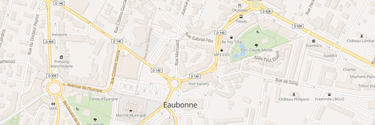 Plan du 1 Rue des Tilleuls à Eaubonne