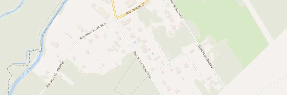 Plan du 30 Rue de la Cote Valorge à Brétigny-sur-Orge