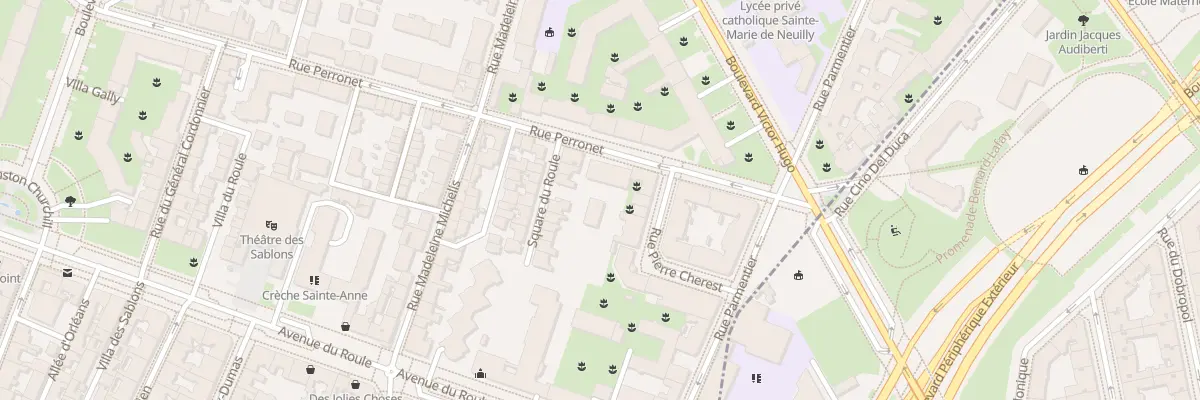 Plan du 11 Rue Perronet à Neuilly-sur-Seine