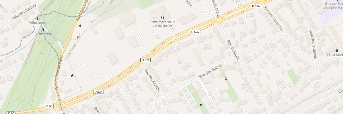 Plan du 207 Rue Adolphe Pajeaud à Antony