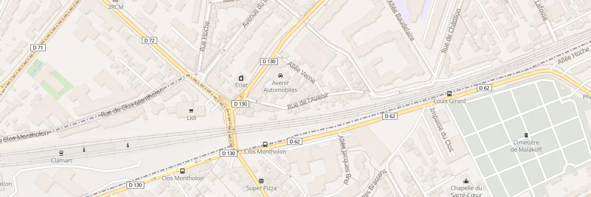 Plan du 11 Rue de l’Avenir à Vanves