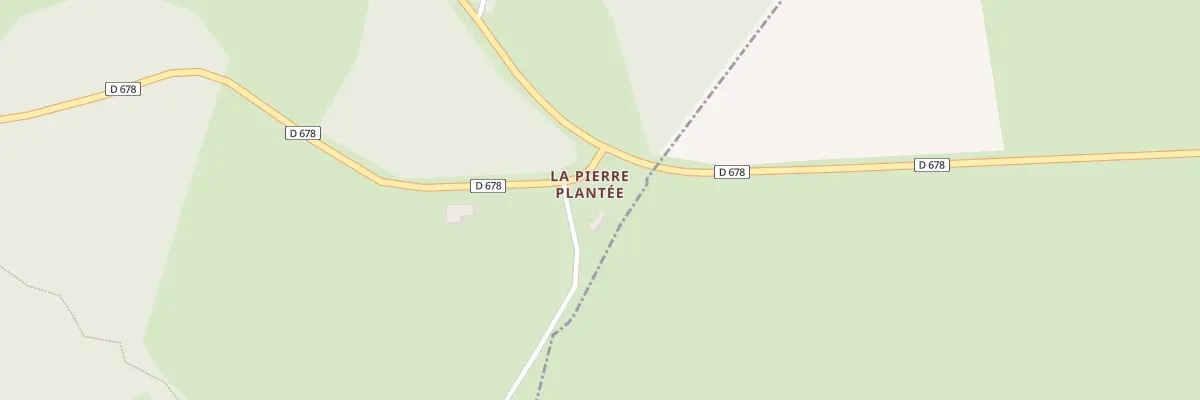 Plan du 5230 La Pierre Plantée à Chalvignac