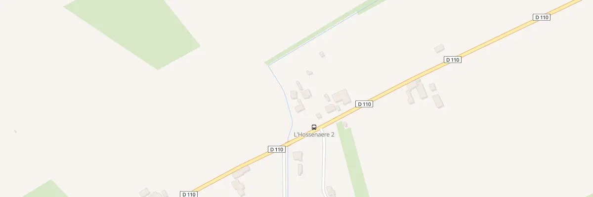 Plan du 2665 Rte de l’Hossenaere à Looberghe