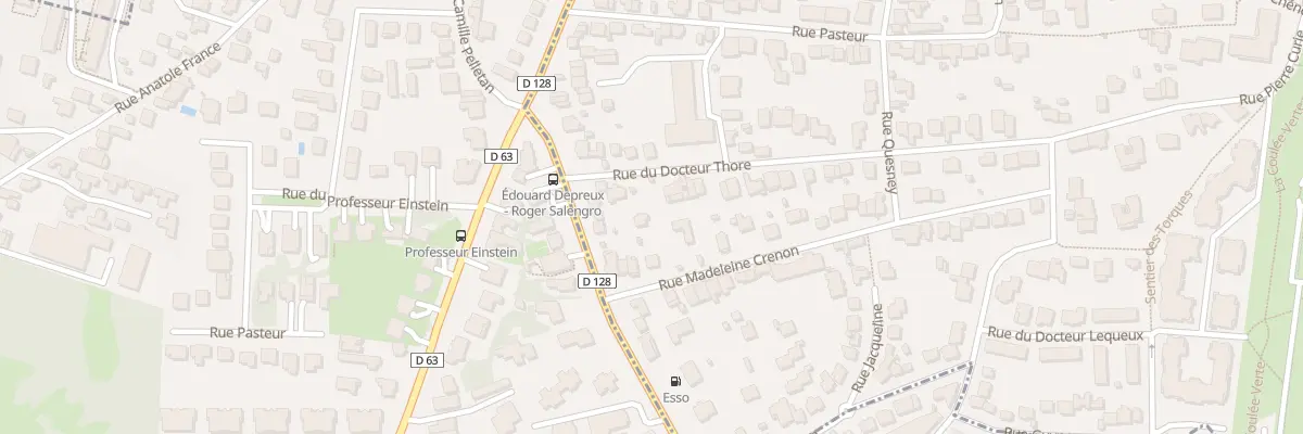 Plan du 55B Rue du Docteur Thore à Sceaux