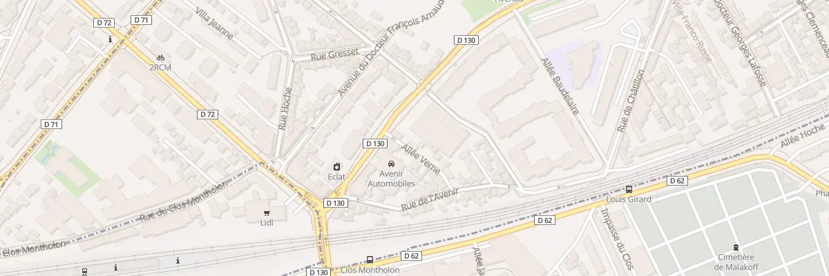 Plan du 11 Rue Larmeroux à Vanves