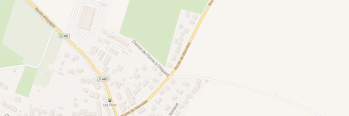 Plan du 17 Rte de Marolles à Cheptainville