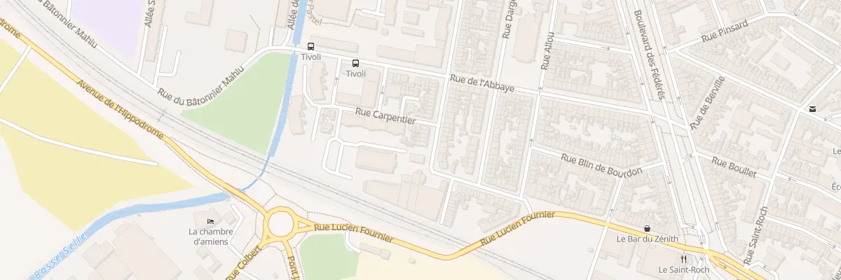 Plan du 92 Rue Rembault à Amiens