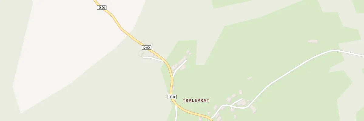 Plan du 18 Traleprat à Magnat-l’Étrange