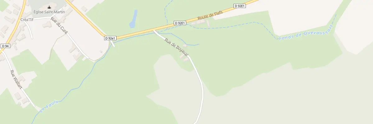Plan du 5 Rue de Boyaval à Heuchin