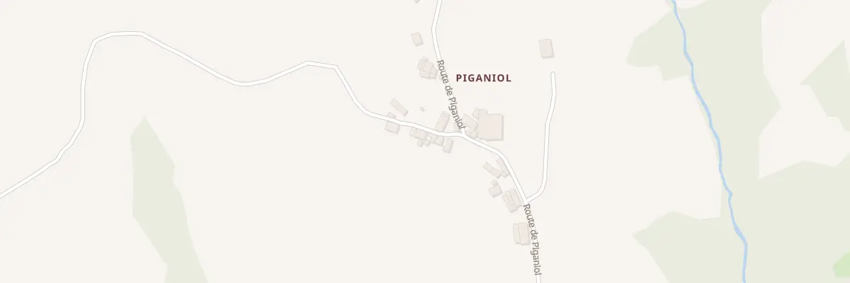 Plan du 5207 Piganiol à Saint-Santin