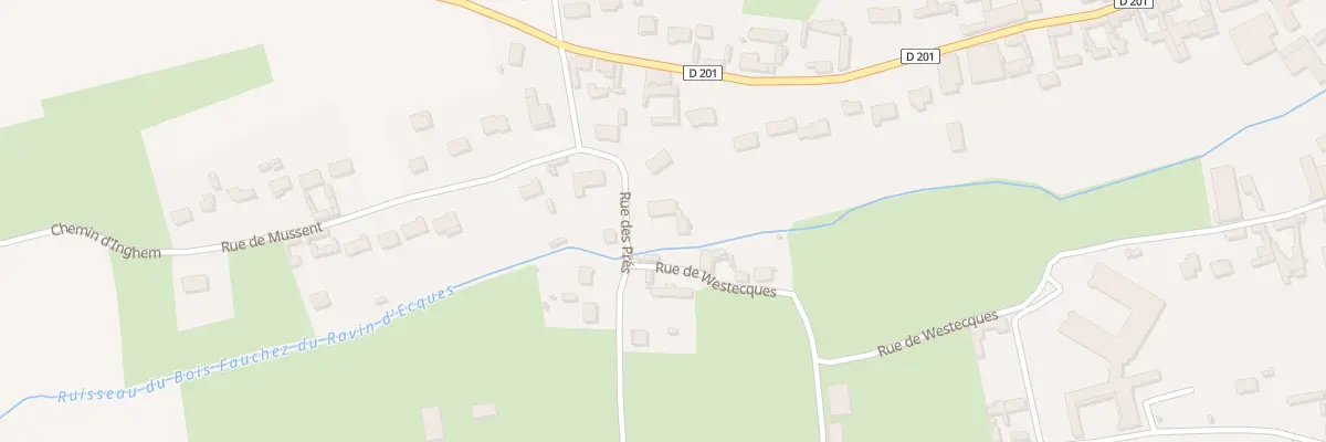 Plan du 160 Rue des Prés à Ecques
