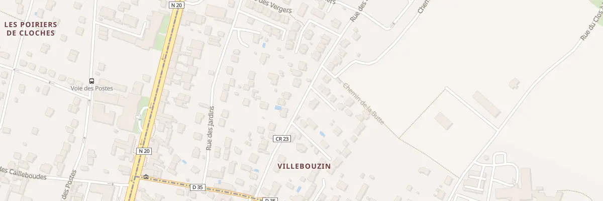 Plan du 15 Rue des Hauts Fresnais à Ballainvilliers