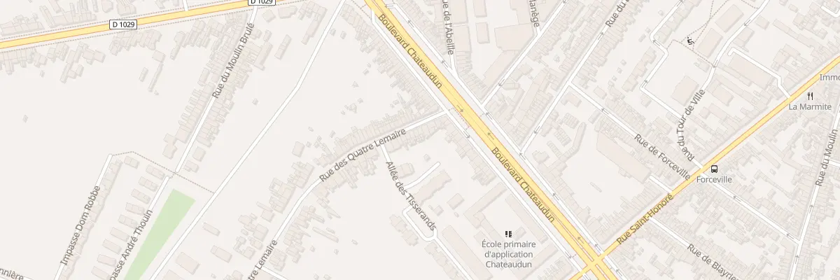 Plan du 7 Rue des Quatre Lemaire à Amiens