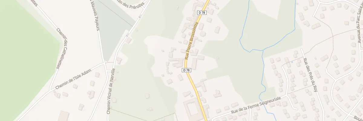 Plan du 43 Rue Pierre Brossolette à Presles