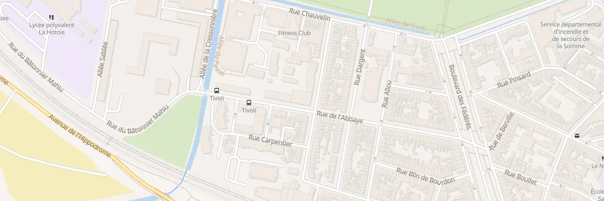 Plan du 66 Rue Rembault à Amiens