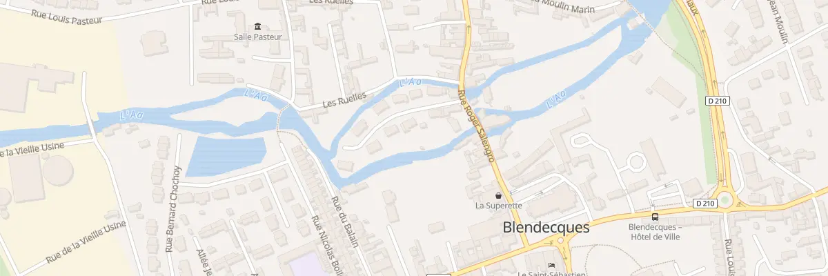 Plan du 19 Rue Roger Salengro Impasse A à Blendecques