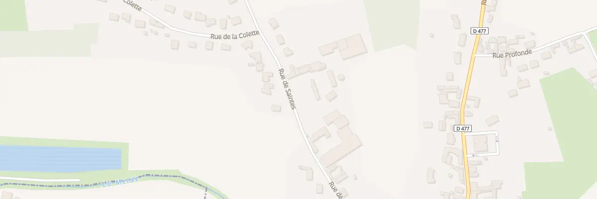 Plan du 374B Rue de Saintes à Heuringhem