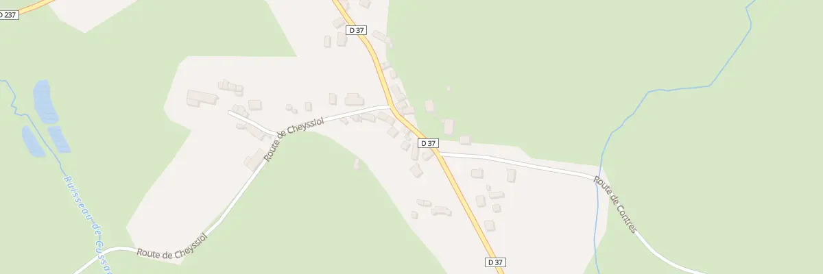 Plan du 5049 Le Bourg à Chaussenac
