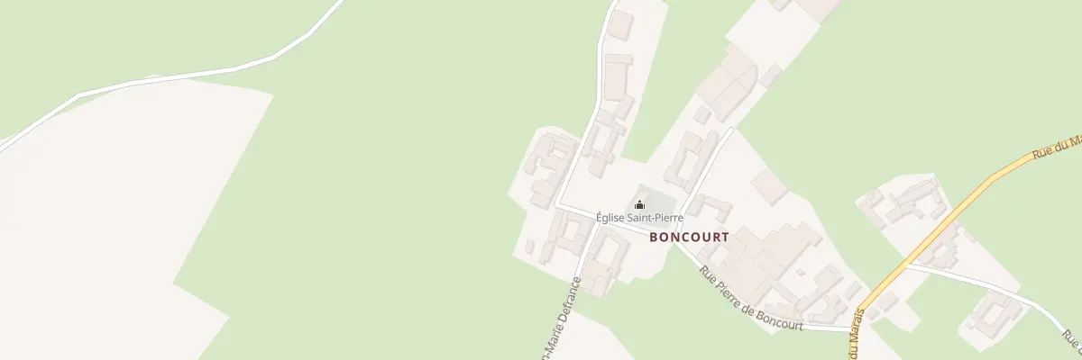 Plan du 3 Rue Pierre de Boncourt à Fléchin