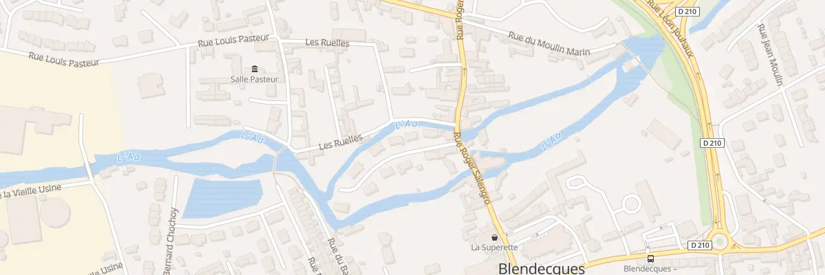 Plan du 5 Rue Roger Salengro Impasse A à Blendecques