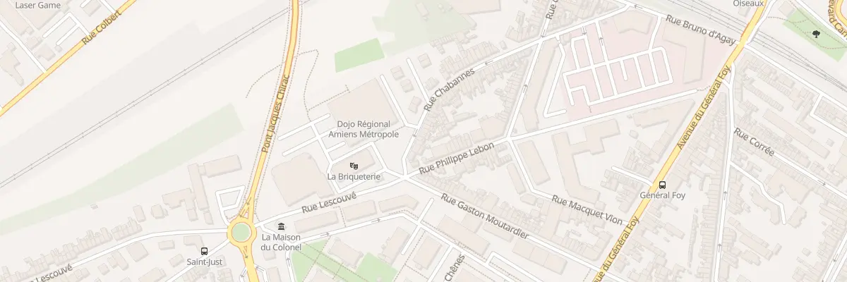 Plan du 83 Rue Chabannes à Amiens