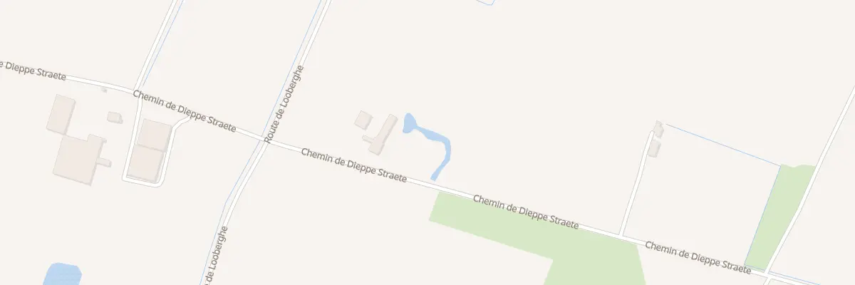 Plan du 4 Che de Diepe Straete à Brouckerque