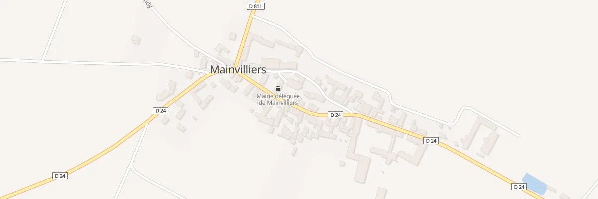 Plan du 24 Rue des Tilleuls - Mainvill au Malesherbois