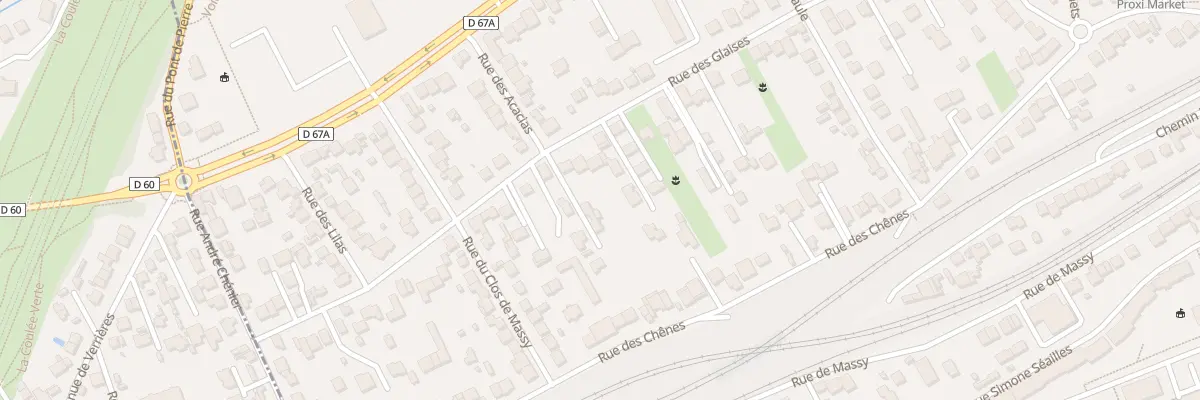 Plan du 67 Rue des Glaises à Antony