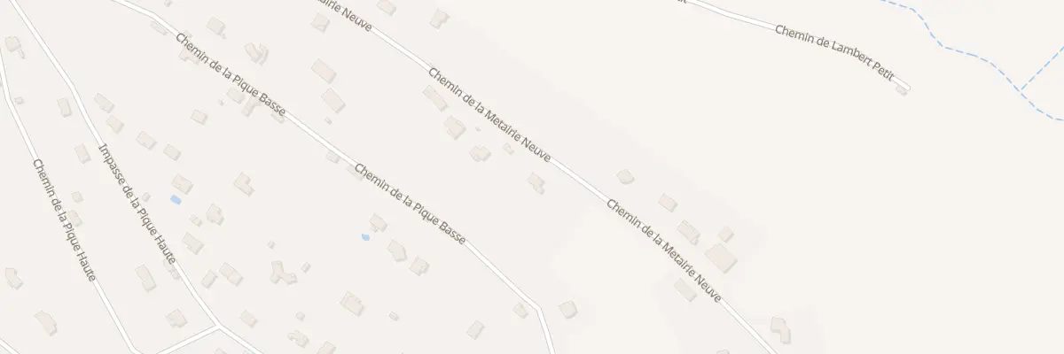 Plan du 82 Che de la Métairie Neuve à Castres