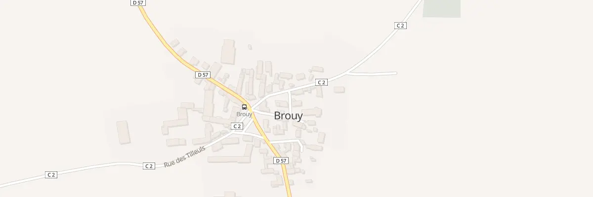 Plan du 10 Rue de la Mairie à Brouy