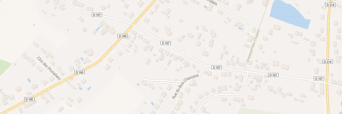 Plan du 16 Rue des Chalets à Marmagne