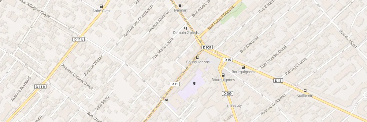 Plan du 139 Rue des Bourguignons à Bois-Colombes