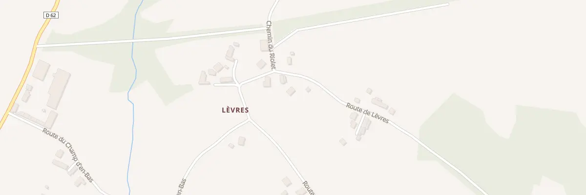 Plan du 642 Rte de Lèvres à Saint-Maur