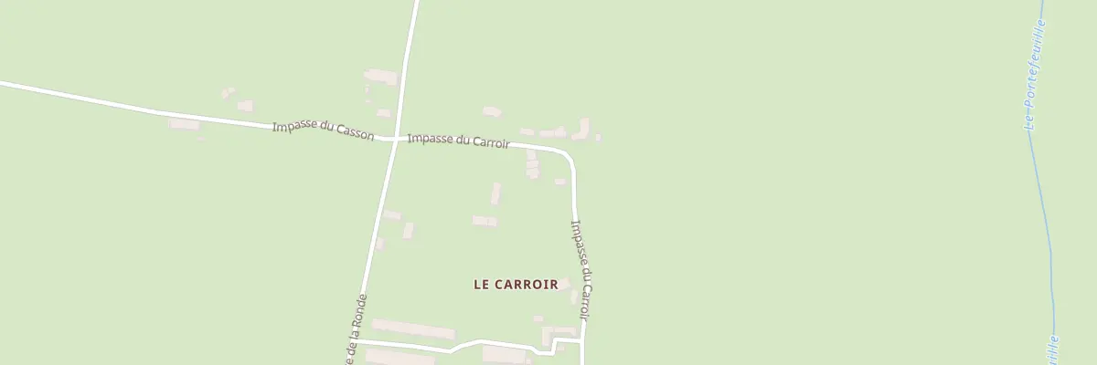 Plan du 168 Imp du Carroir à Saint-Pierre-les-Bois