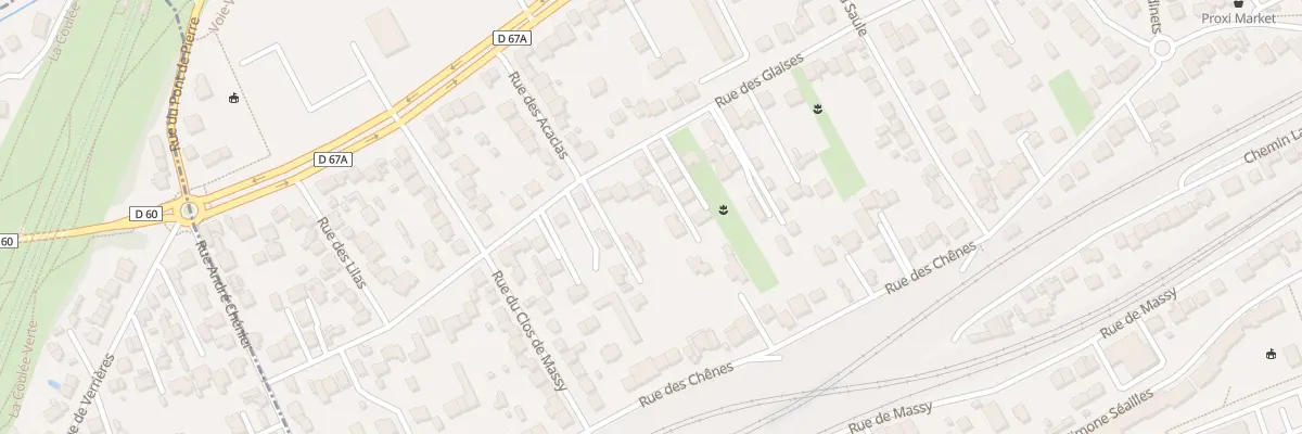 Plan du 65 Rue des Glaises à Antony