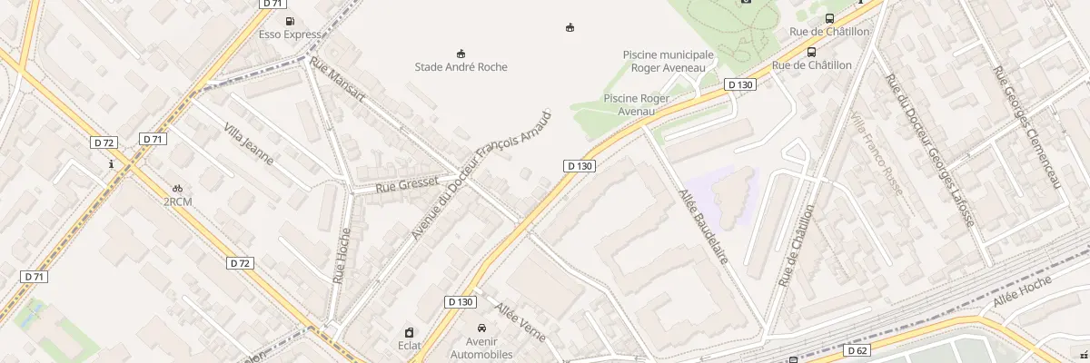 Plan du 14 Rue Larmeroux à Vanves